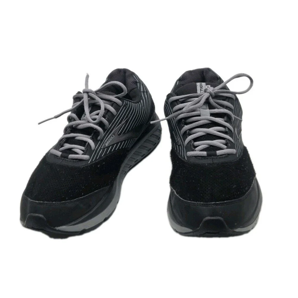 Size 13 - Brooks Addiction 2 Walker Black Mens 13 2E Wide Black Gray